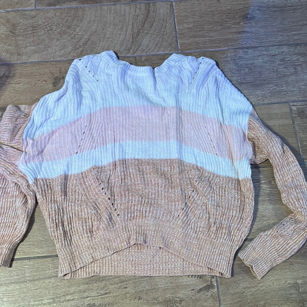 multi colored sweater
